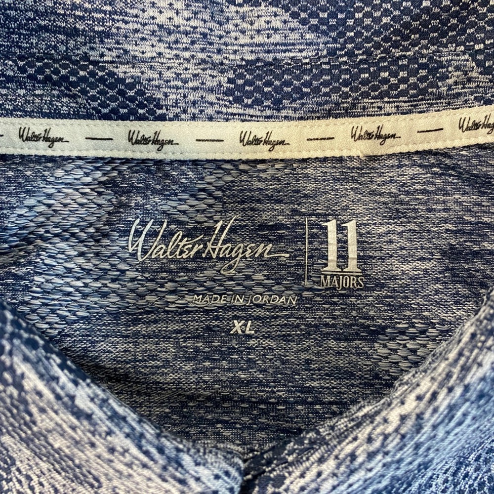 Walter Hagen 11 Majors Lightweight Golf Camo Polo Style Shirt Men's Size XL - Picture 4 of 10